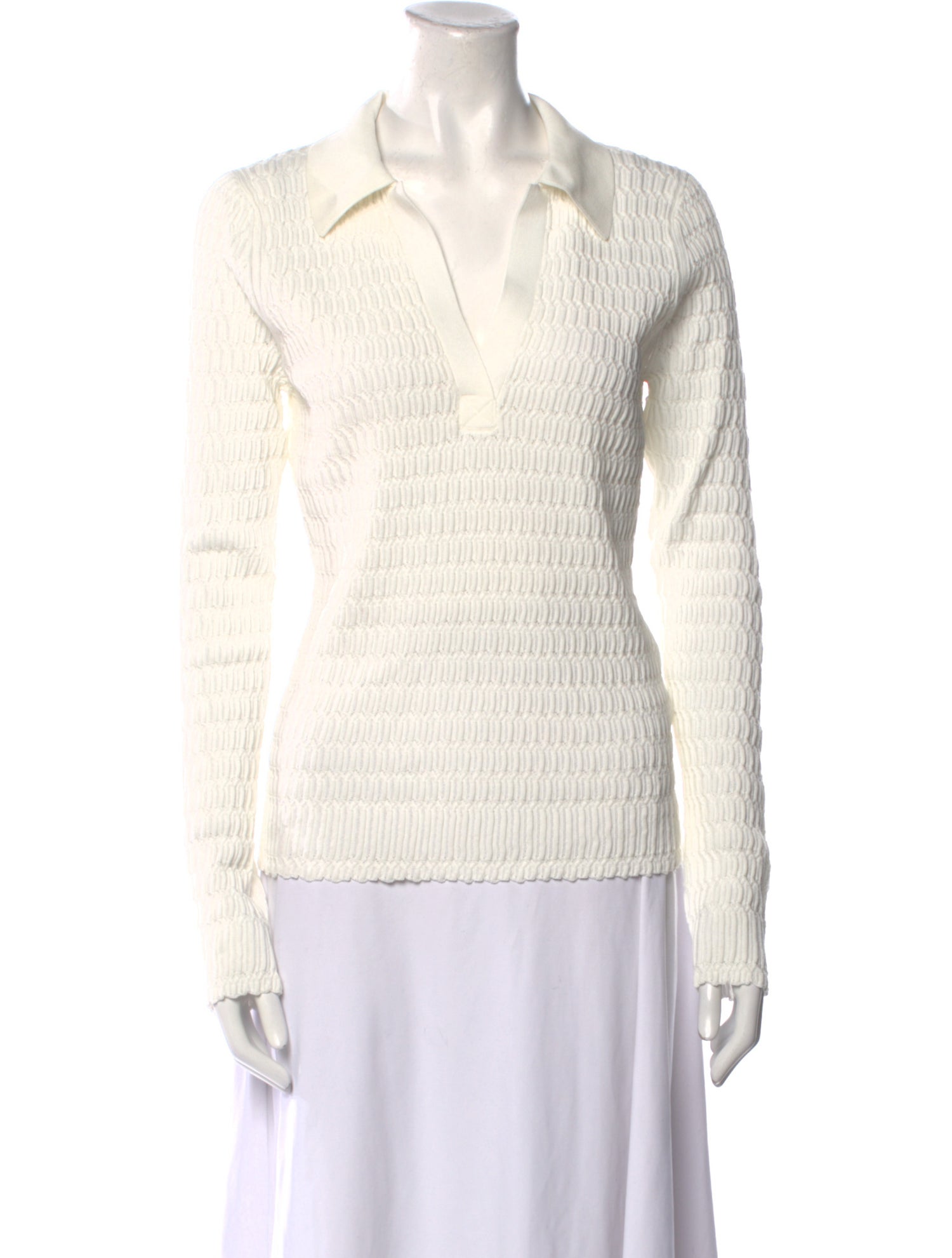 3.1 Phillip Lim Wool V-Neck Top w/ Tags