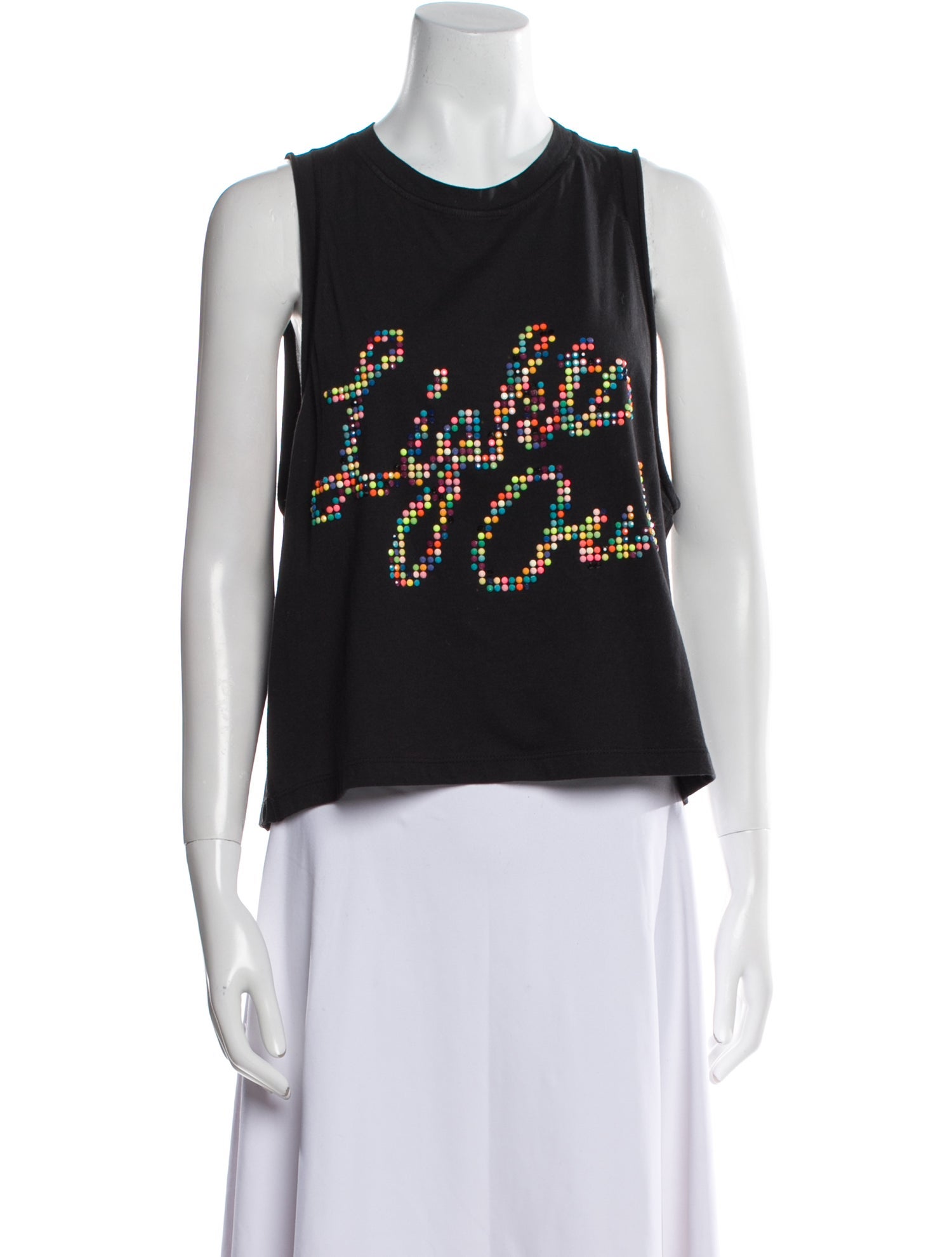 3.1 Phillip Lim Graphic Print Crew Neck Top