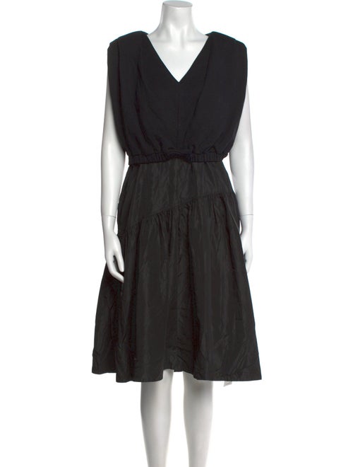 3.1 Phillip Lim V-Neck Midi Length Dress