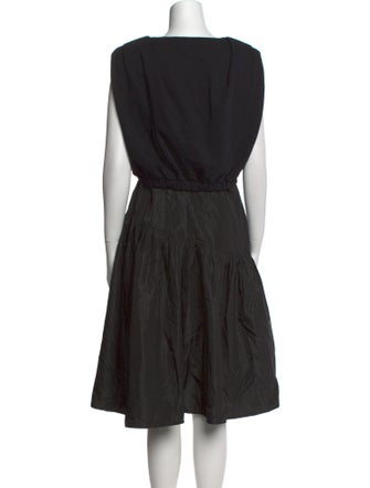 3.1 Phillip Lim V-Neck Midi Length Dress