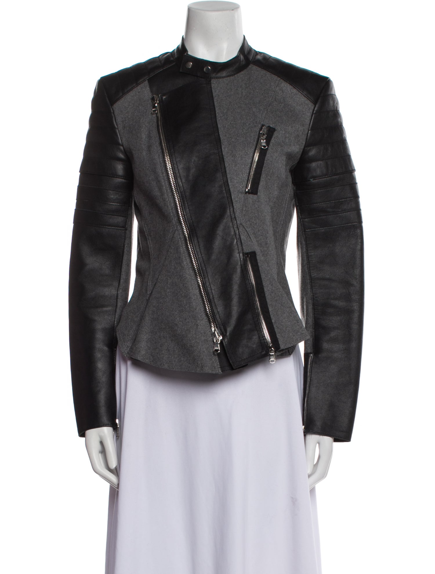 3.1 Phillip Lim Wool Biker Jacket