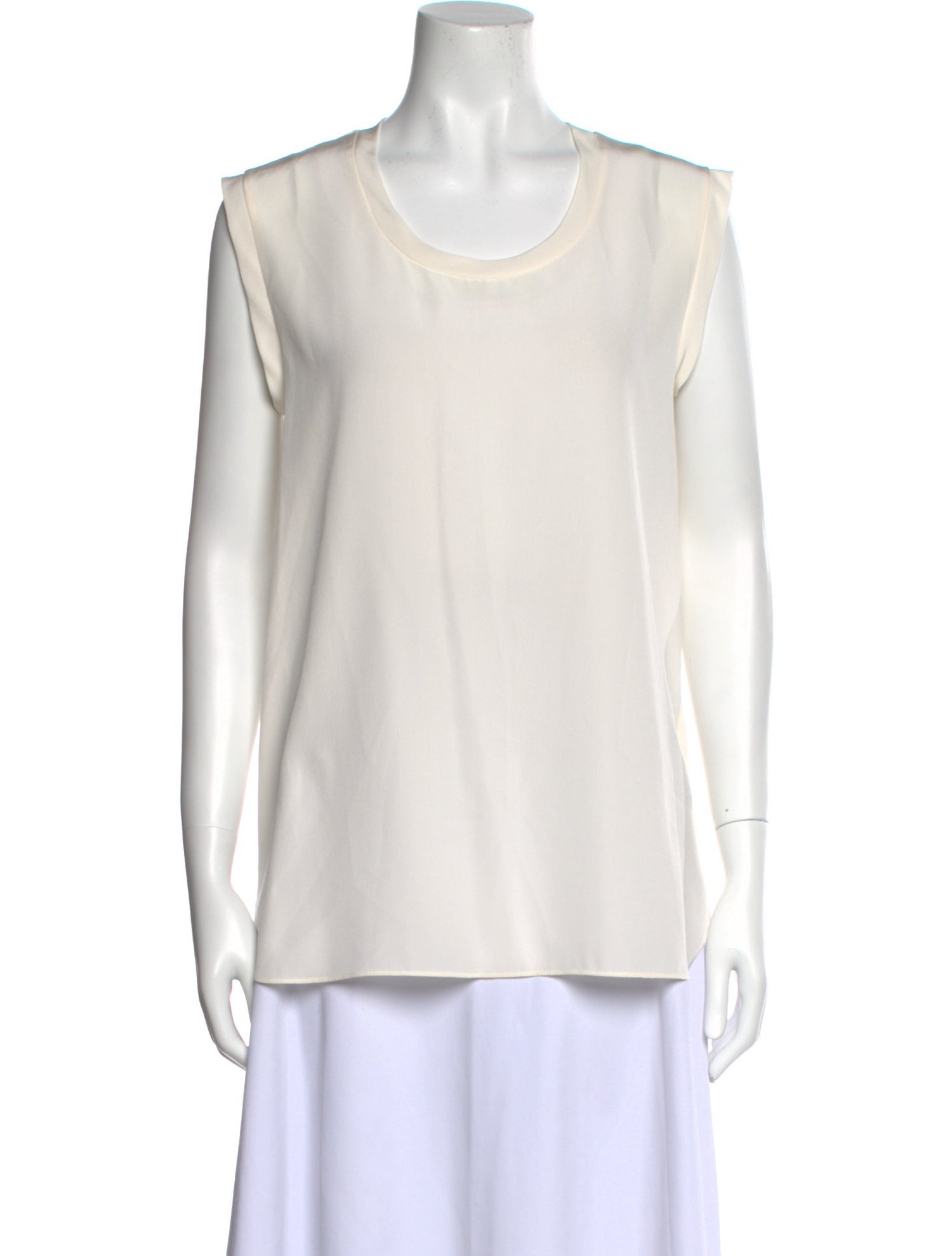 3.1 Phillip Lim Silk Scoop Neck Top