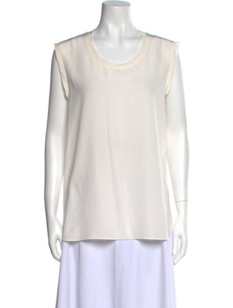 3.1 Phillip Lim Silk Scoop Neck Top