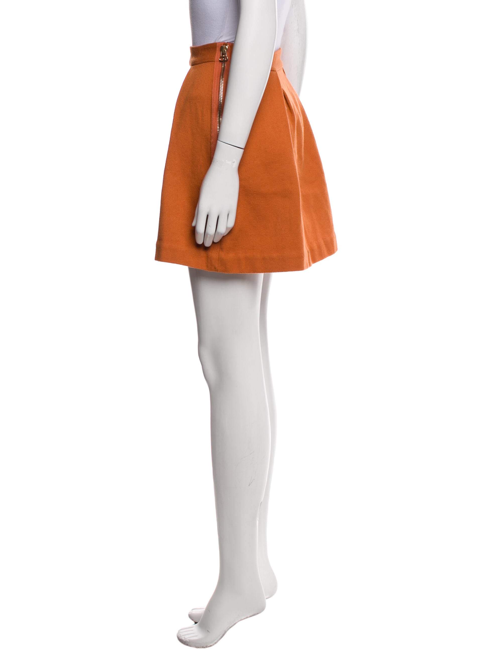 3.1 Phillip Lim Wool Mini Skirt