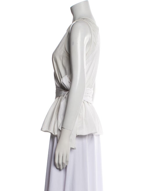 3.1 Phillip Lim Crew Neck Sleeveless Blouse