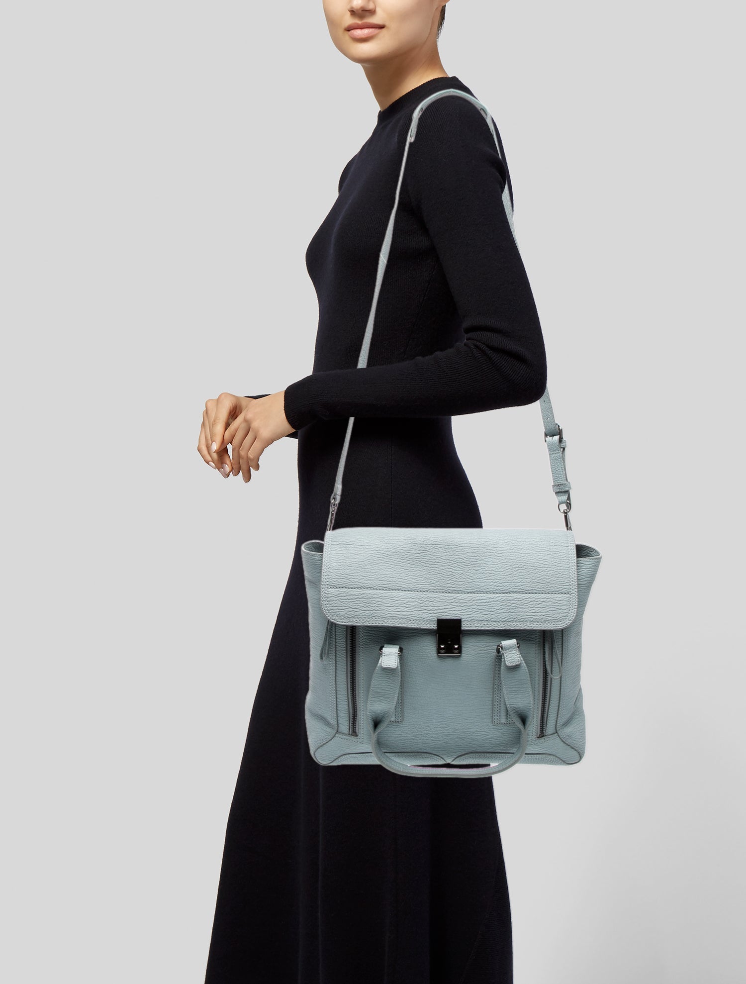 3.1 Phillip Lim Leather Top Handle Bag