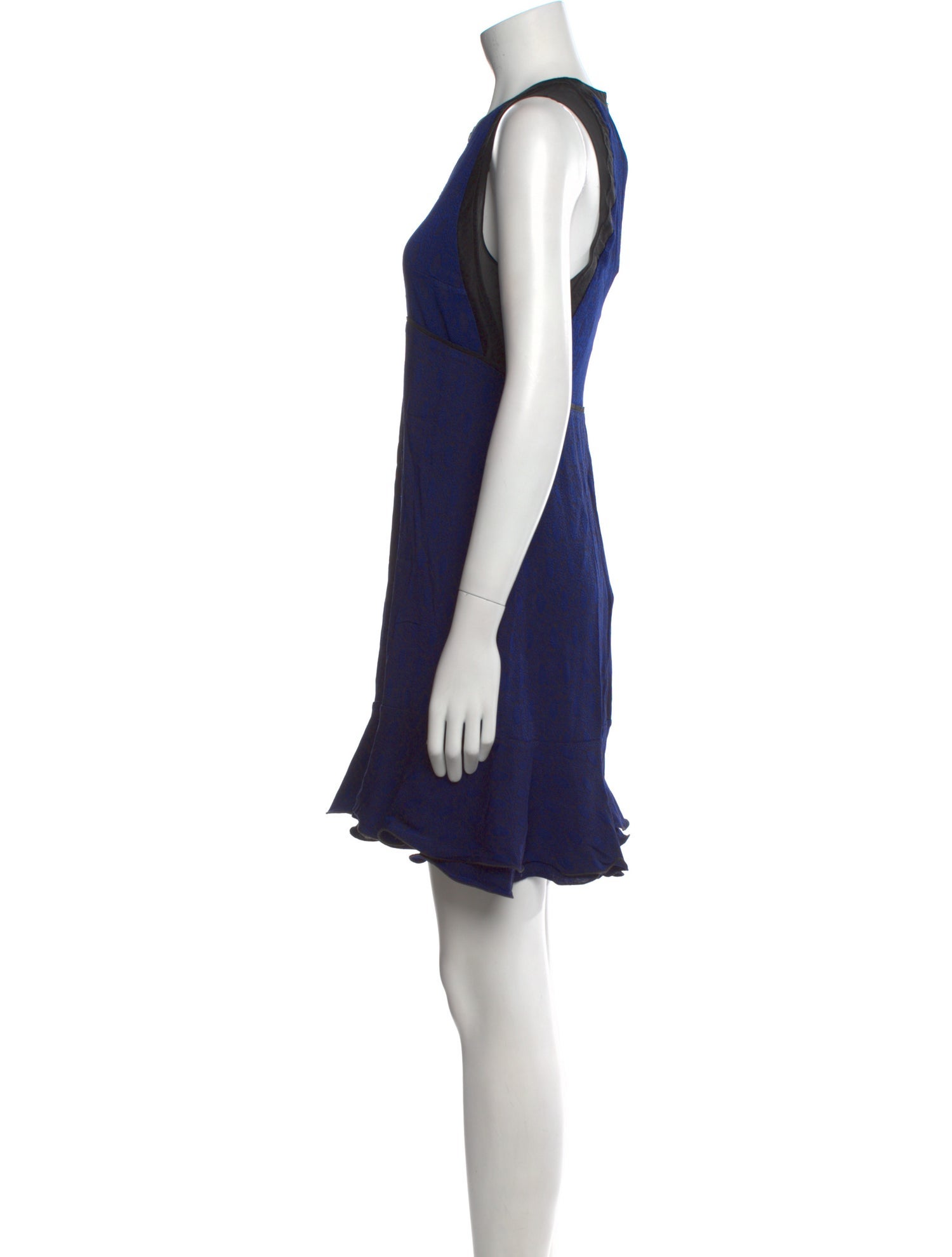 3.1 Phillip Lim Crew Neck Mini Dress