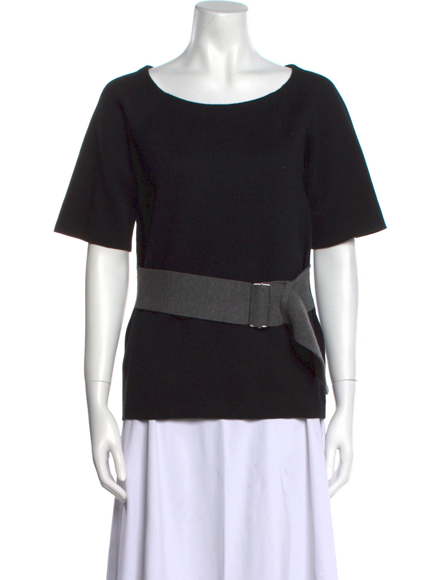3.1 Phillip Lim Merino Wool Bateau Neckline Sweater