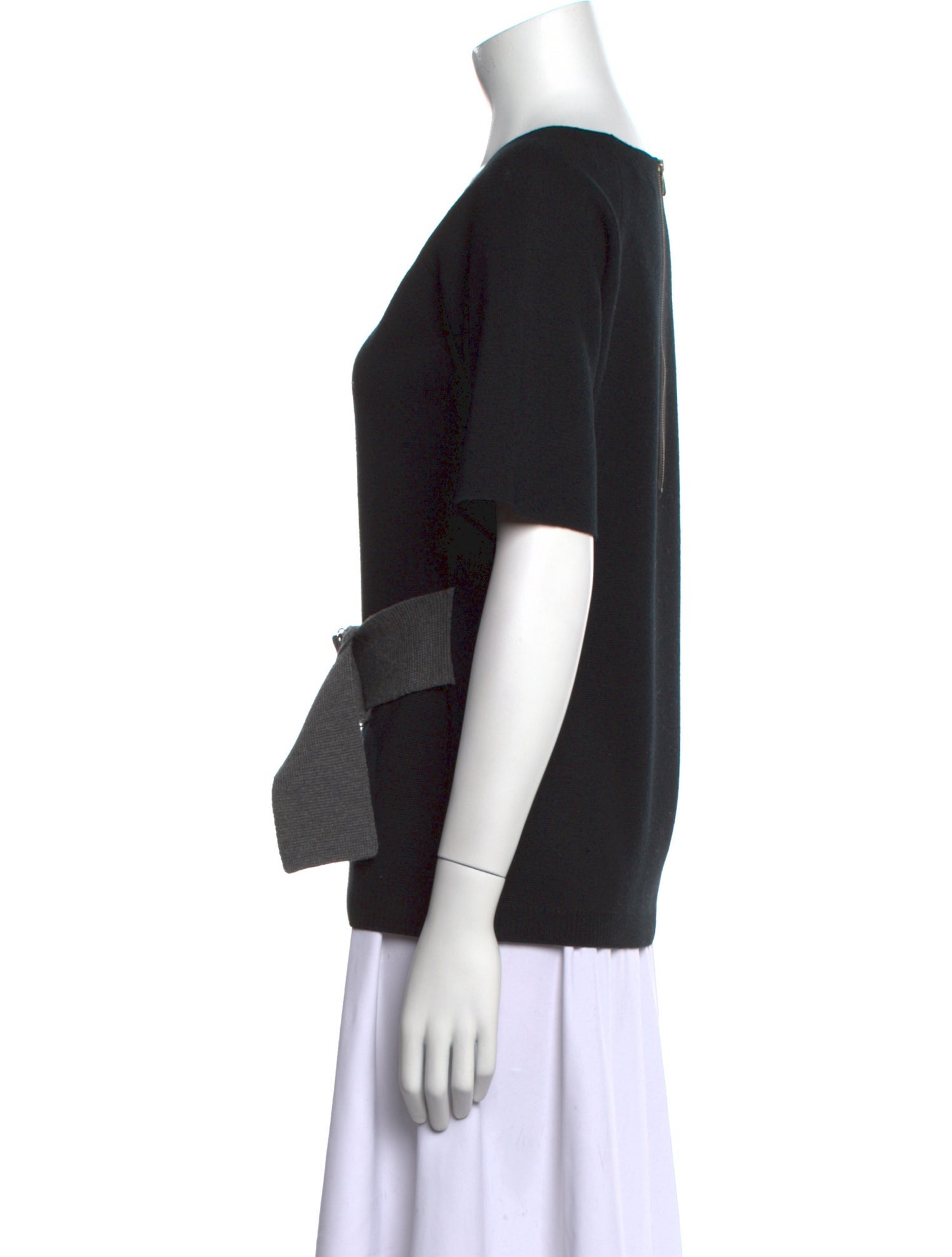 3.1 Phillip Lim Merino Wool Bateau Neckline Sweater