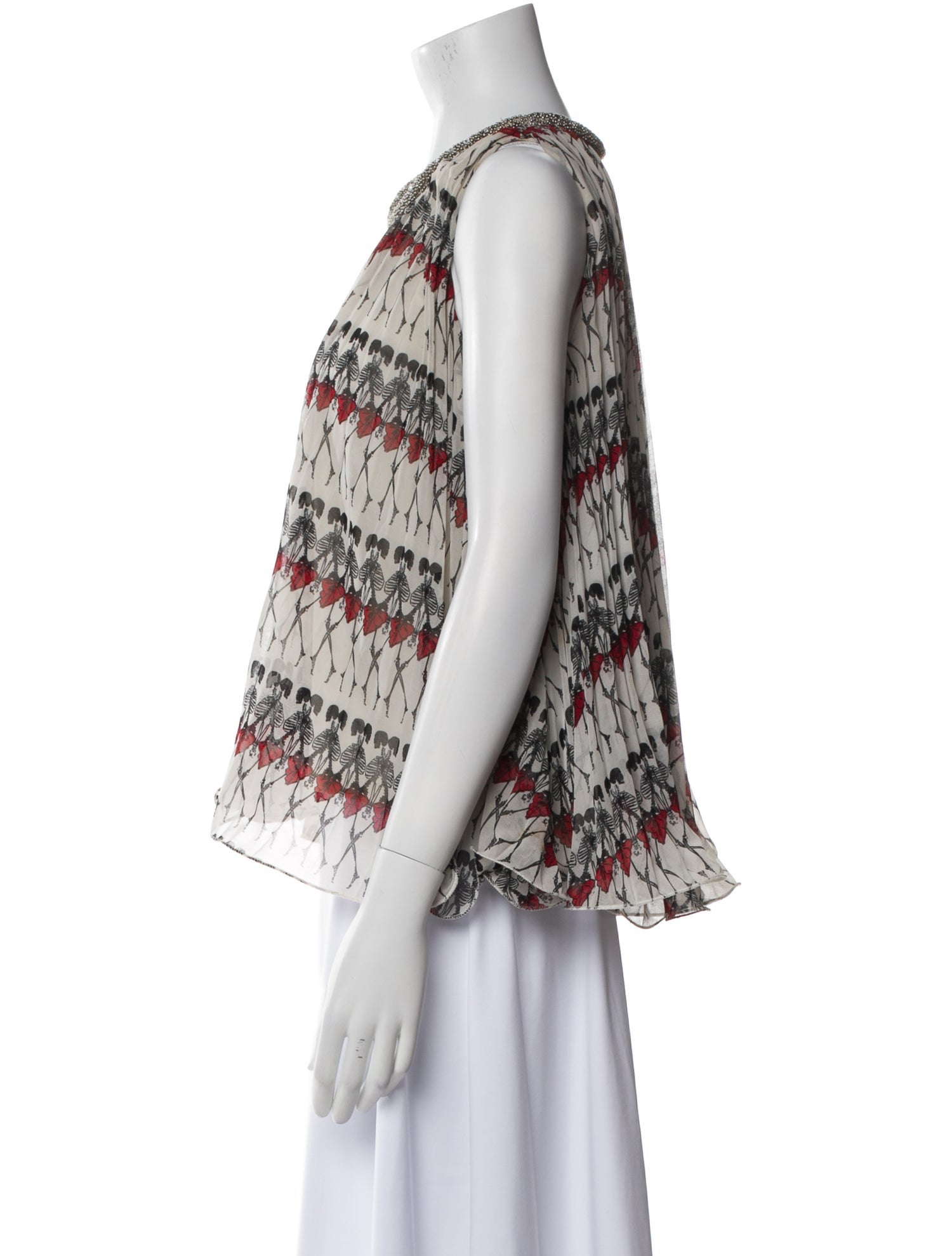 3.1 Phillip Lim Silk Printed Top