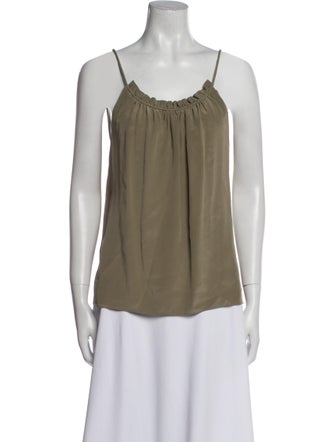 3.1 Phillip Lim Silk Scoop Neck Top