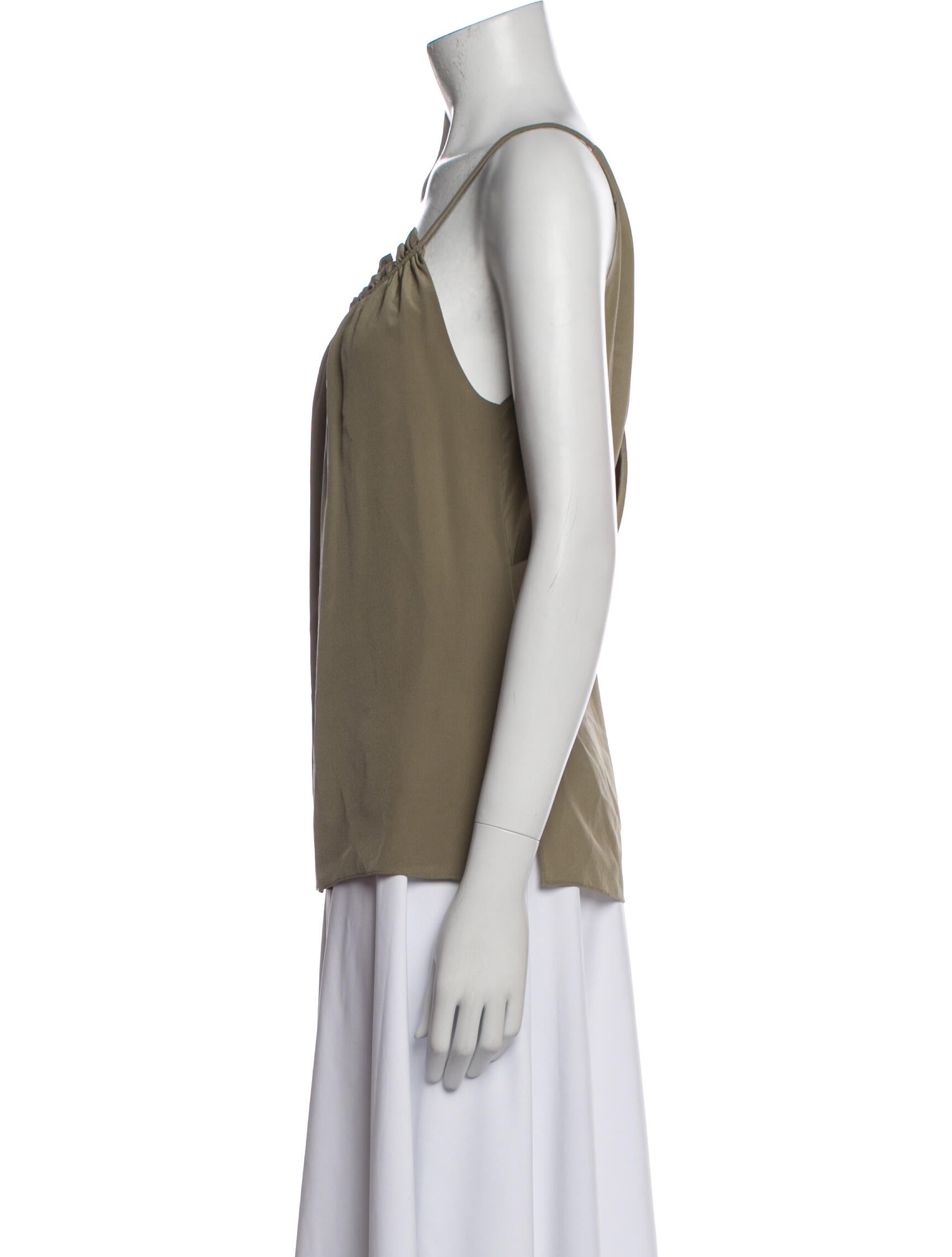 3.1 Phillip Lim Silk Scoop Neck Top