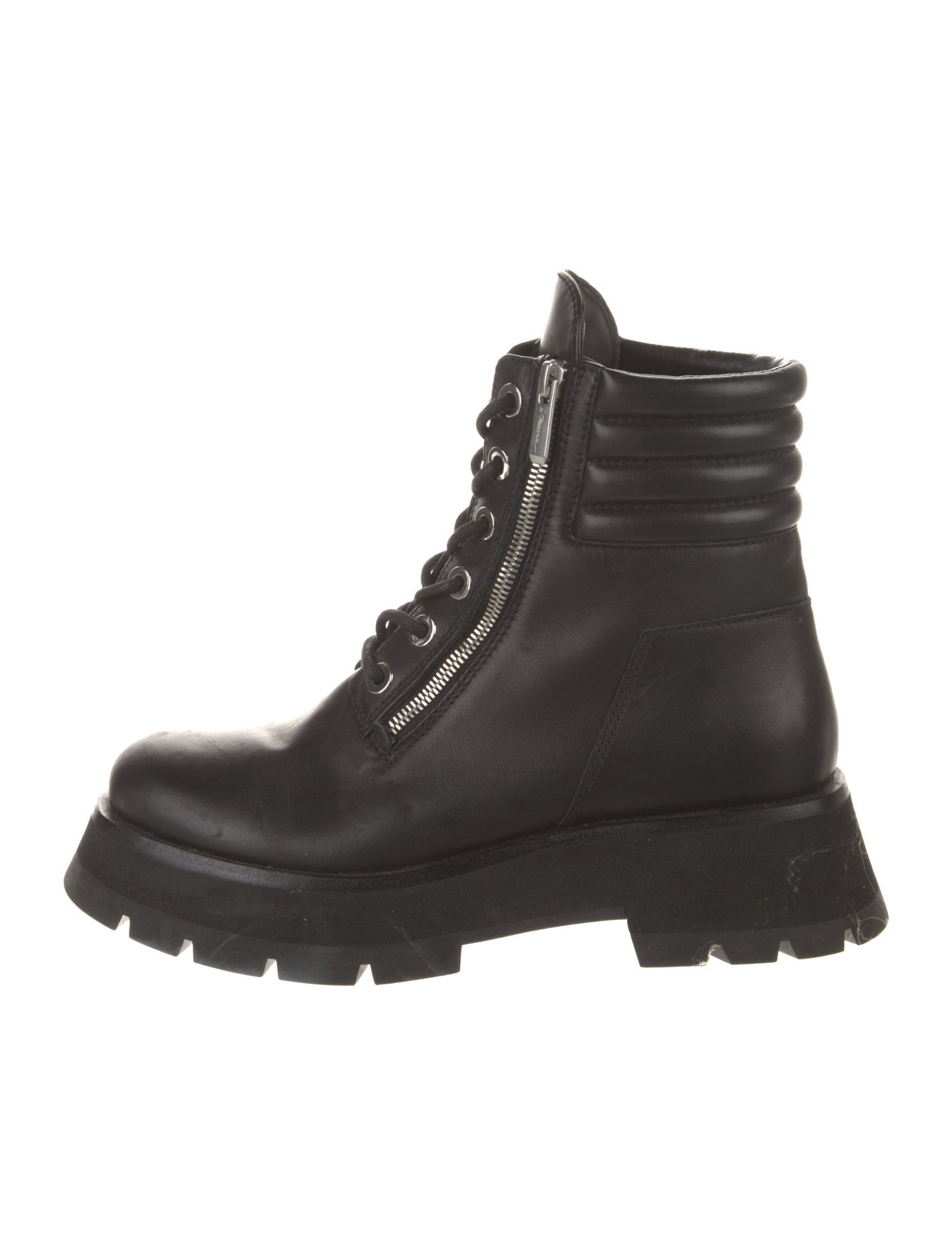 3.1 Phillip Lim Leather Combat Boots