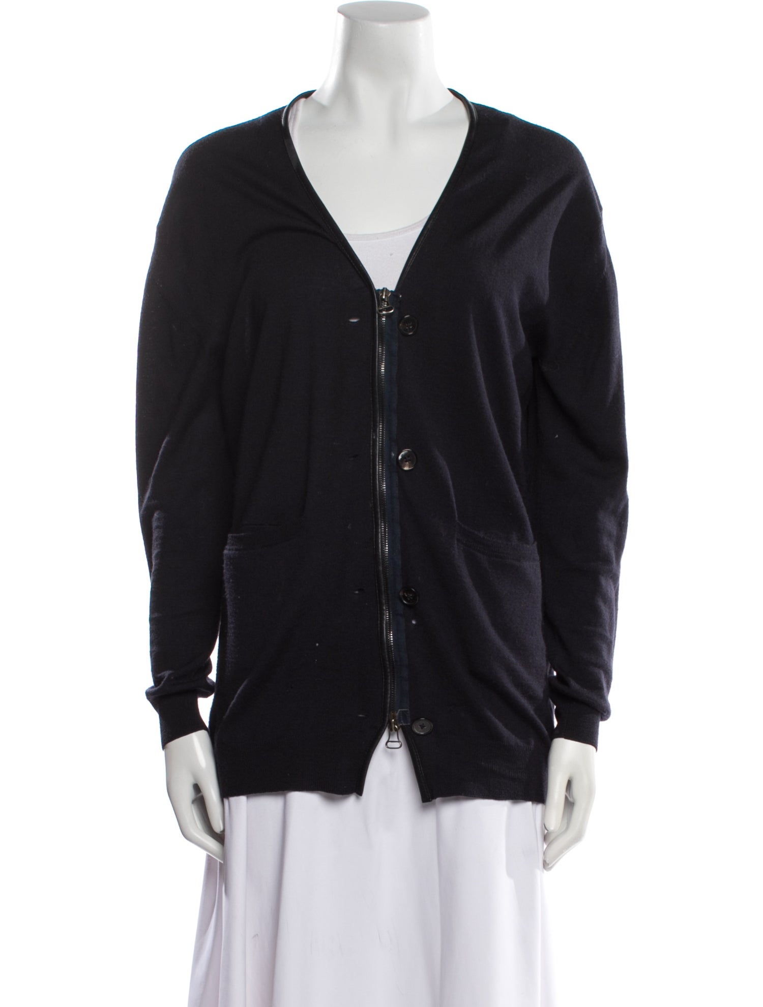 3.1 Phillip Lim Merino Wool V-Neck Sweater