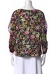 3.1 Phillip Lim Silk Floral Print Blouse