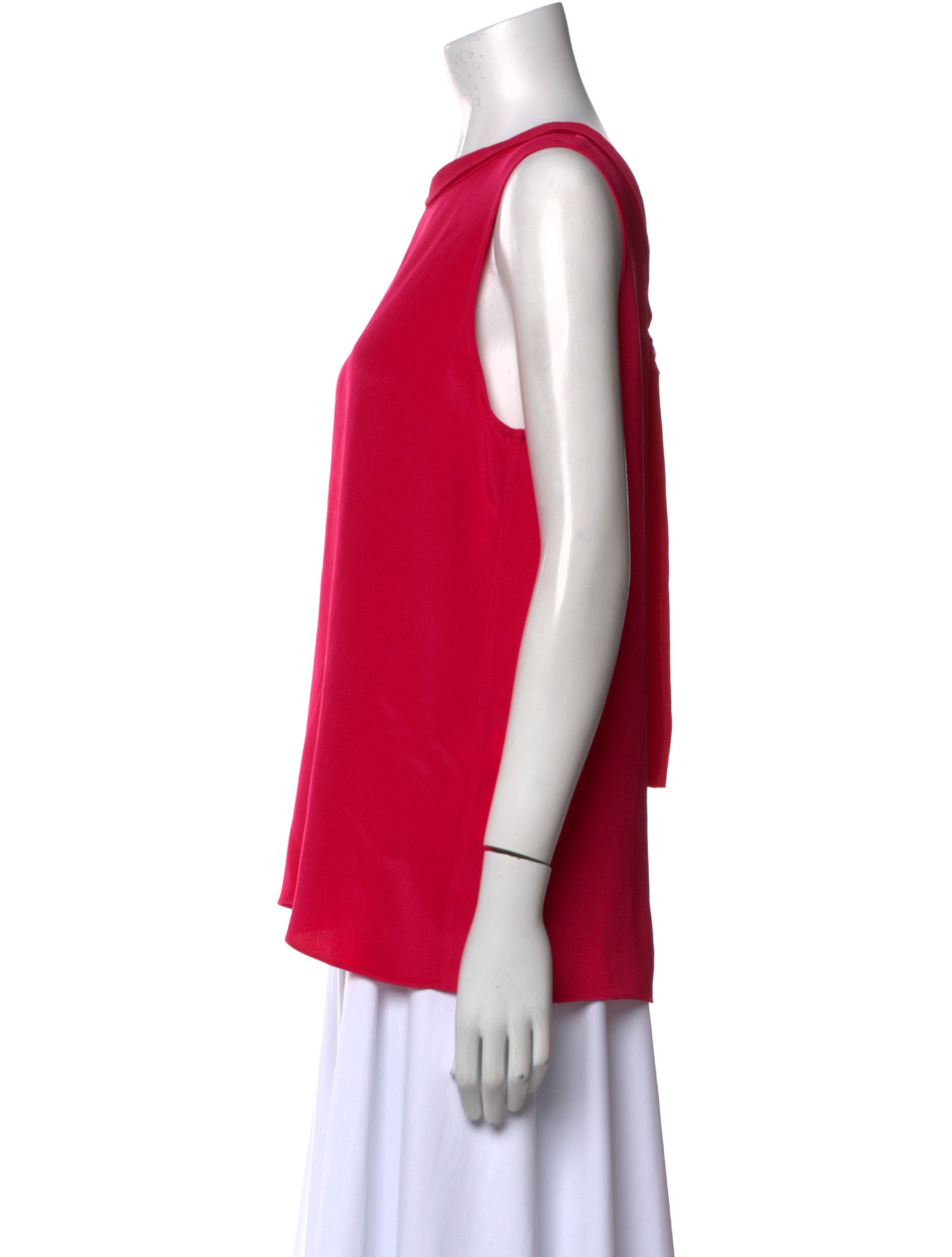 3.1 Phillip Lim Silk Crew Neck Top