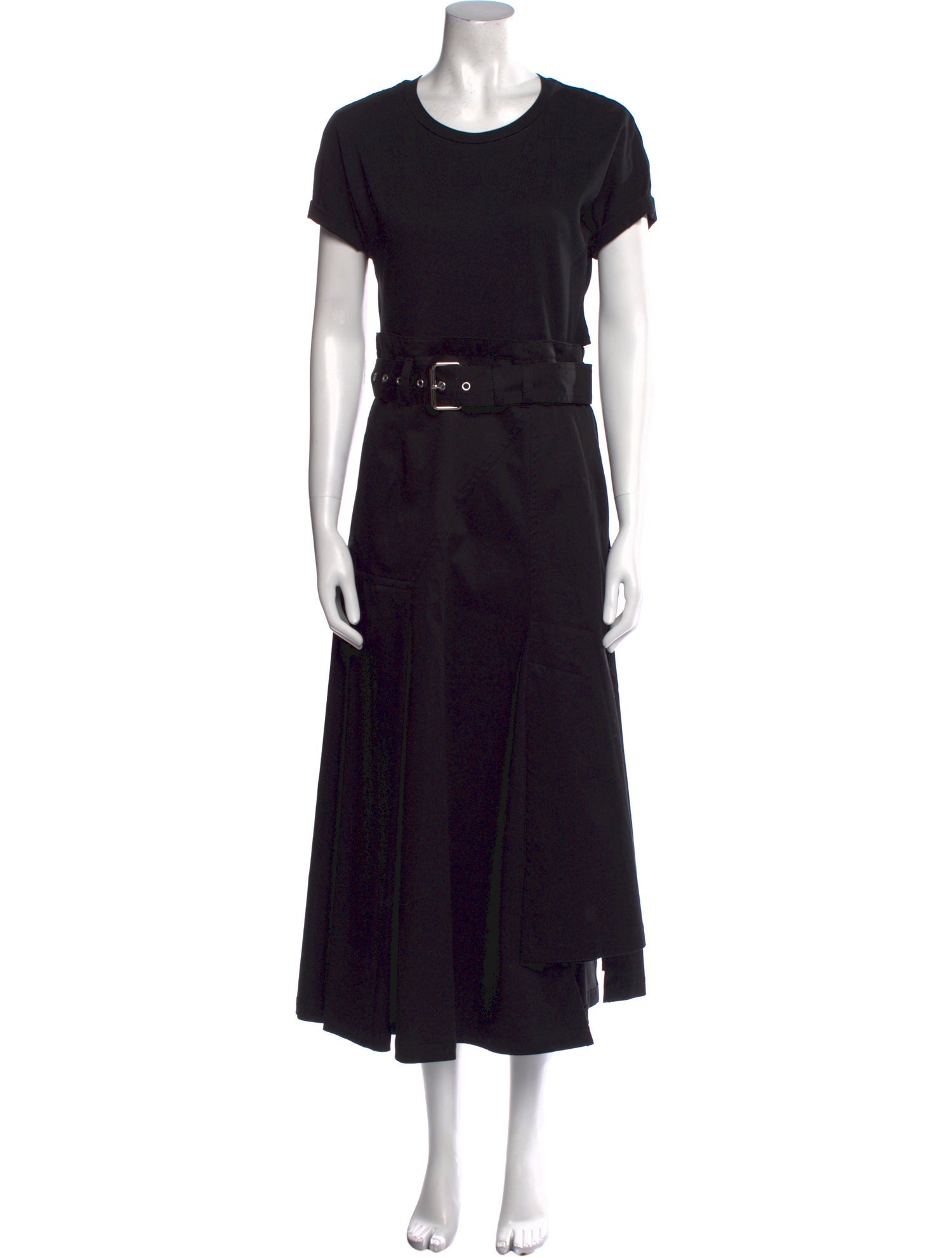 3.1 Phillip Lim Crew Neck Long Dress