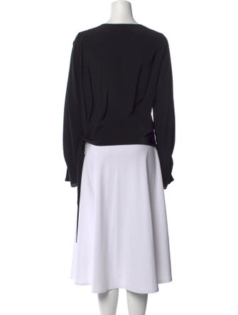 3.1 Phillip Lim Silk V-Neck Blouse