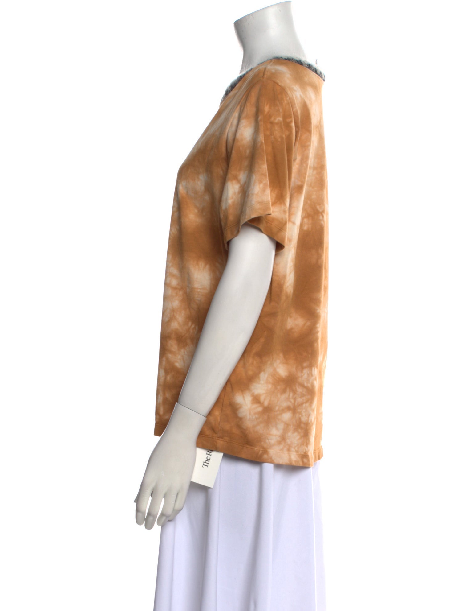 3.1 Phillip Lim Tie-Dye Print Scoop Neck T-Shirt