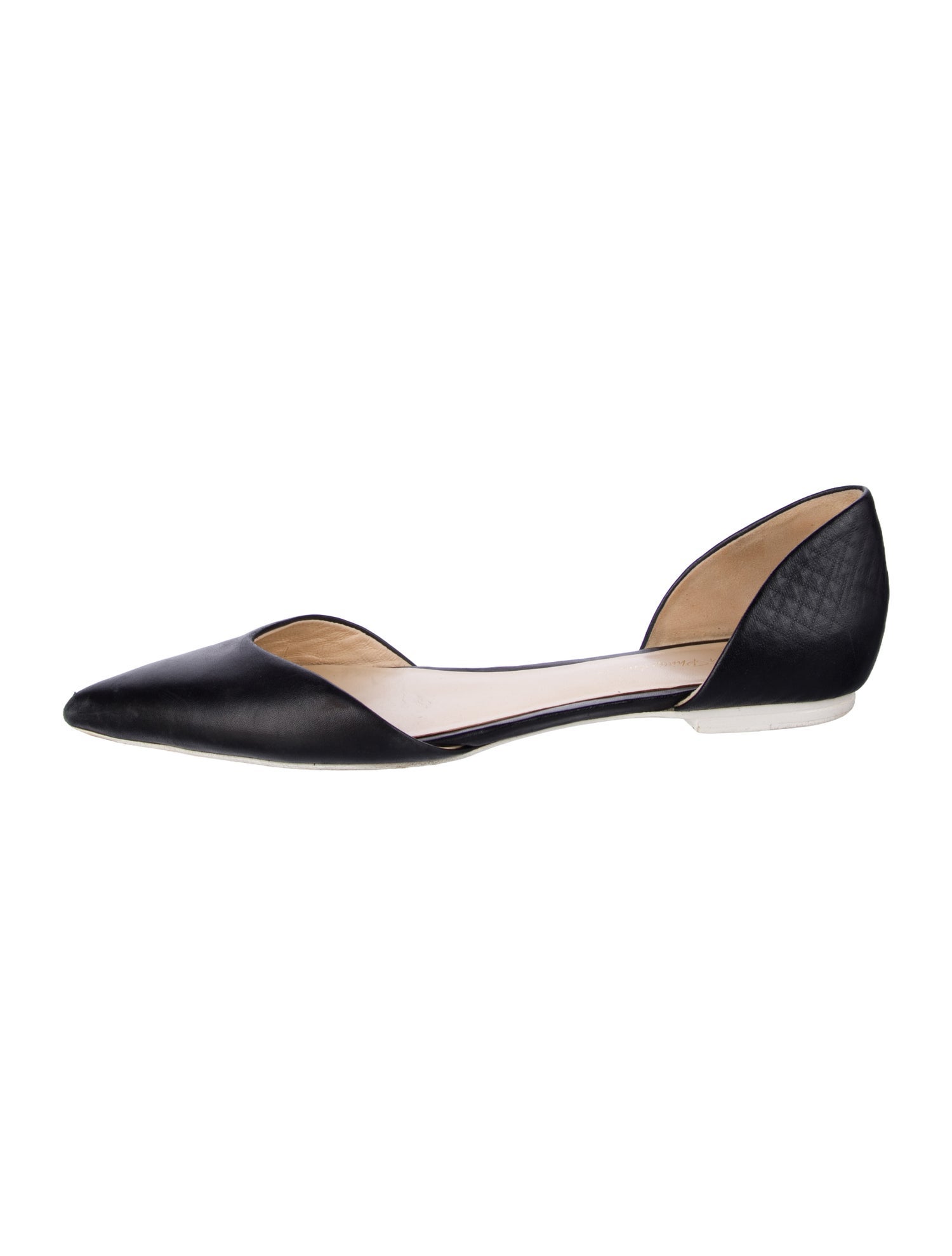 3.1 Phillip Lim Leather D'Orsay Flats