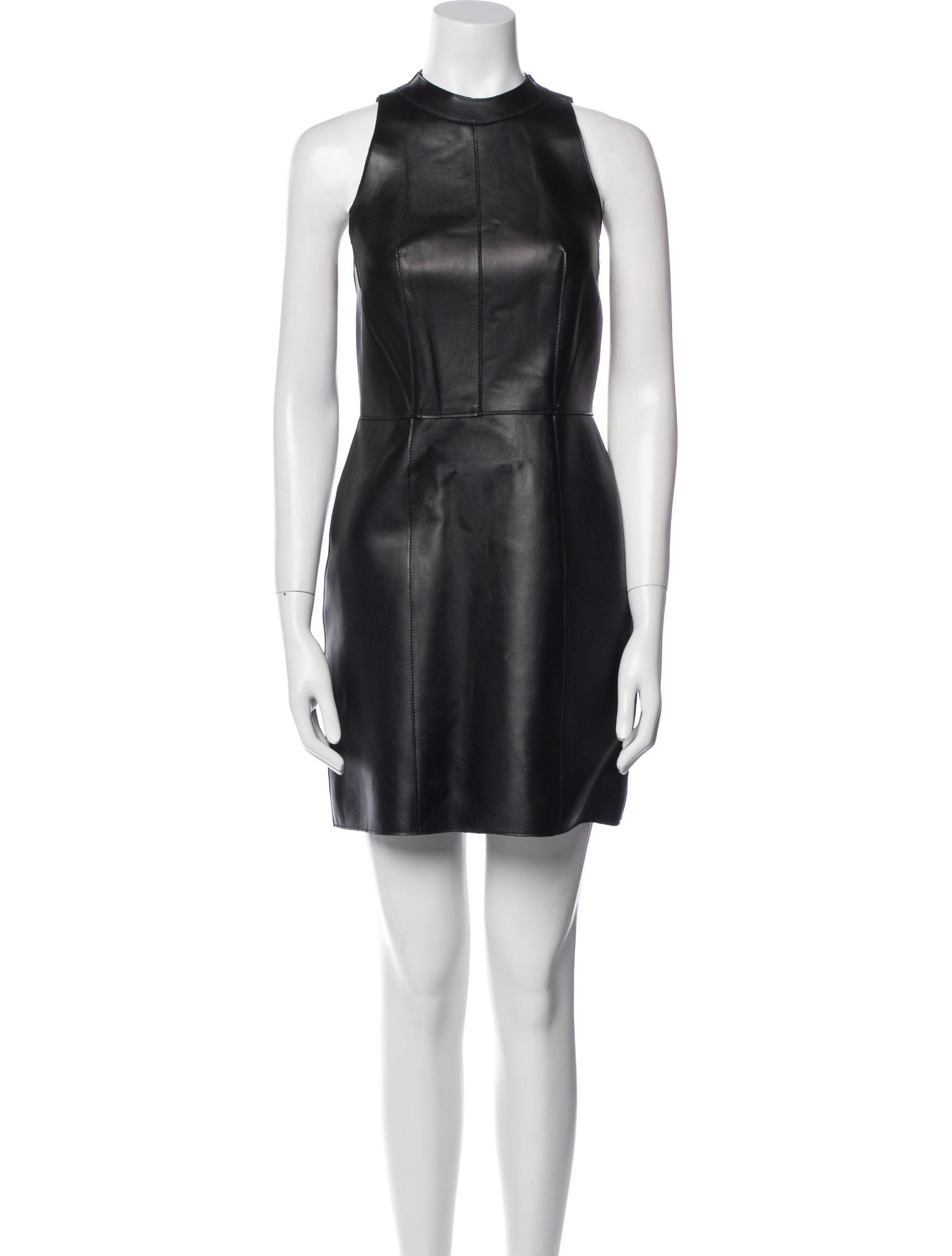3.1 Phillip Lim Lamb Leather Mini Dress