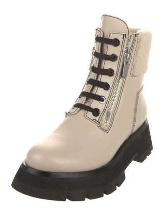 3.1 Phillip Lim Leather Combat Boots