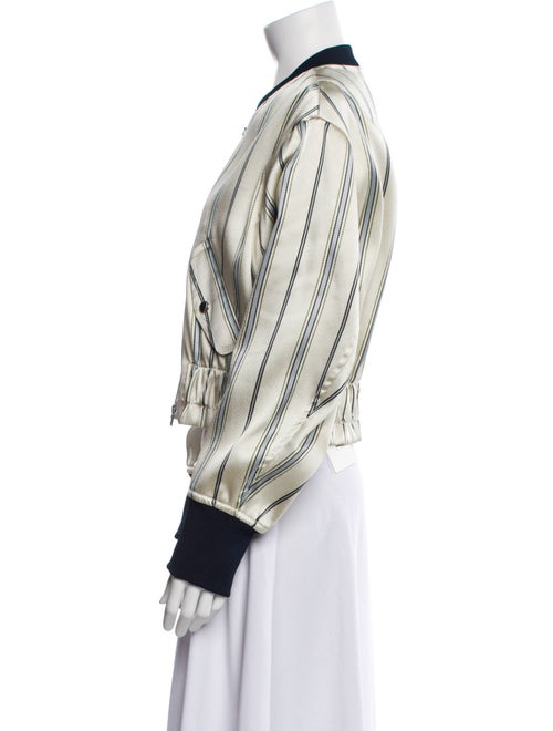 3.1 Phillip Lim Striped Bomber Jacket
