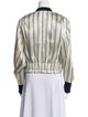 3.1 Phillip Lim Striped Bomber Jacket