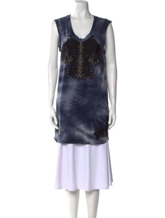 3.1 Phillip Lim Tie-Dye Print Mini Dress