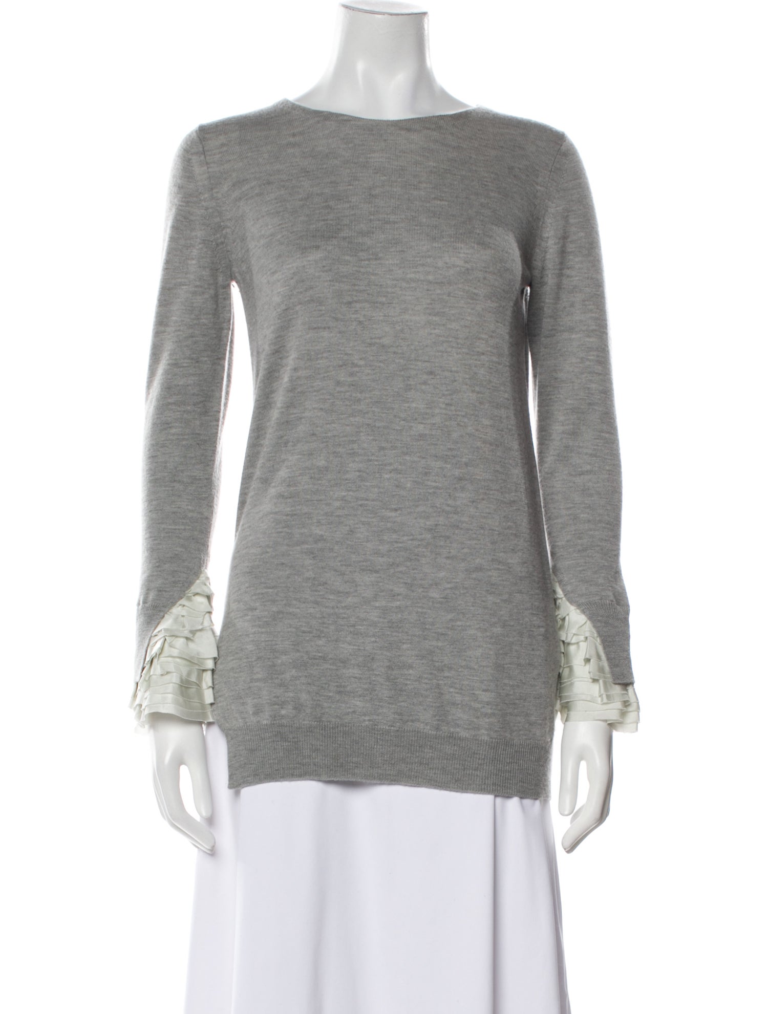 3.1 Phillip Lim Merino Wool Bateau Neckline Sweater