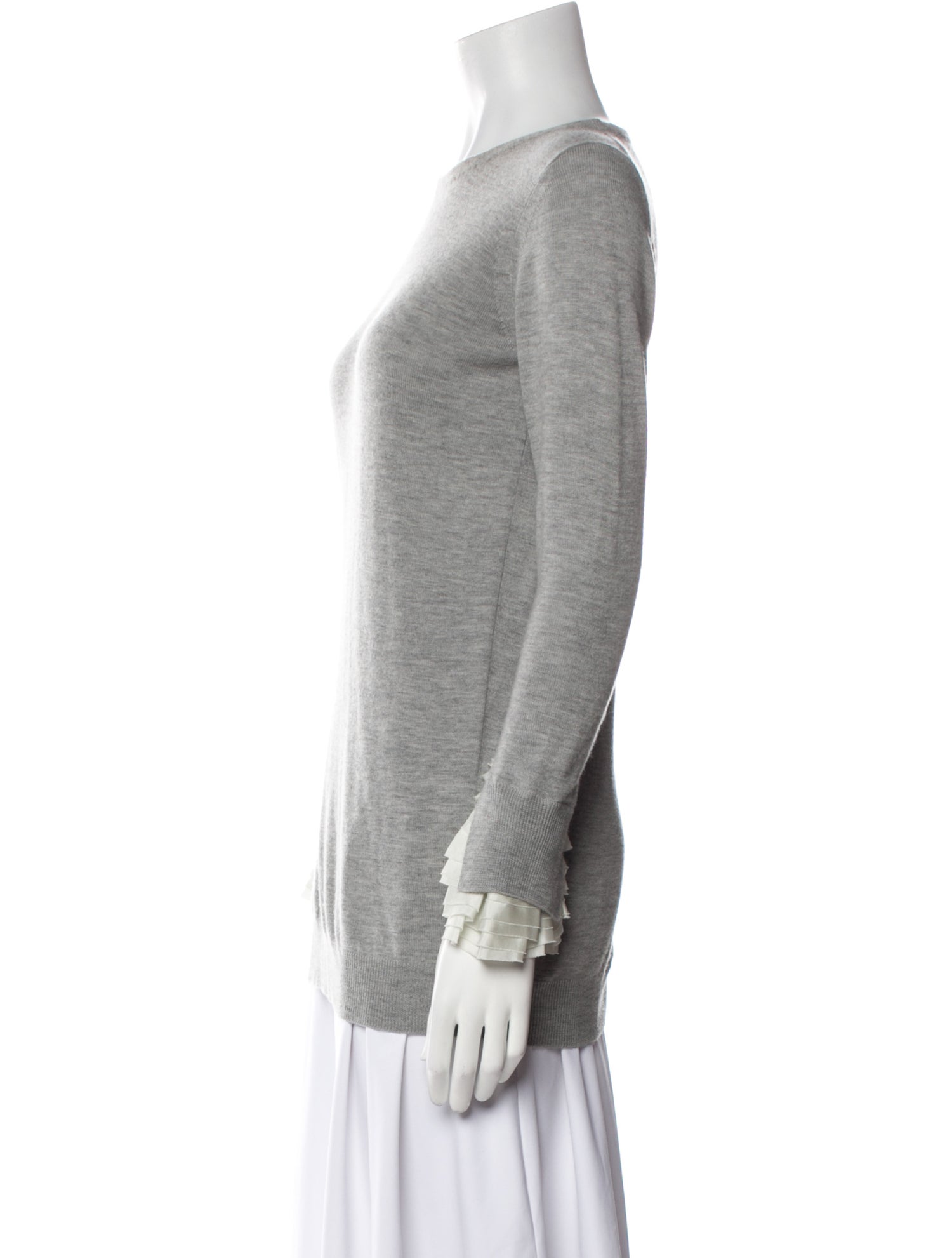 3.1 Phillip Lim Merino Wool Bateau Neckline Sweater