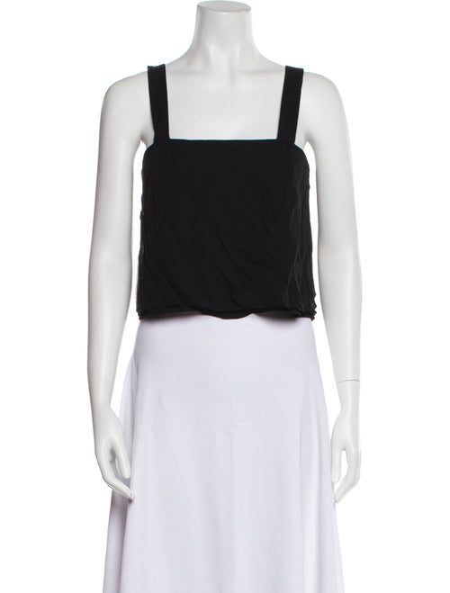 3.1 Phillip Lim Square Neckline Sleeveless Crop Top