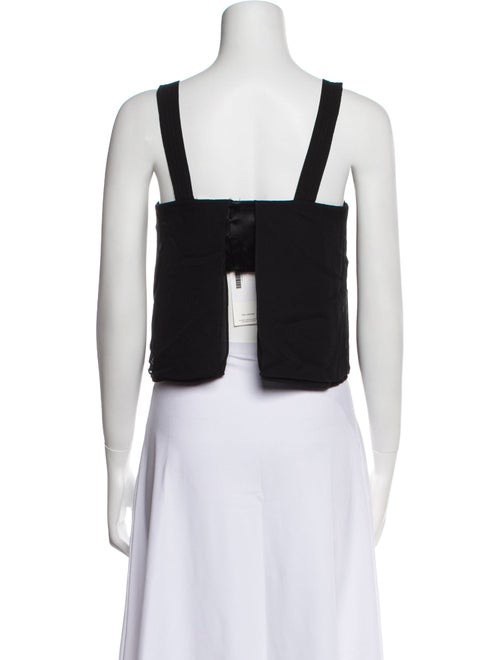 3.1 Phillip Lim Square Neckline Sleeveless Crop Top