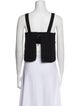 3.1 Phillip Lim Square Neckline Sleeveless Crop Top