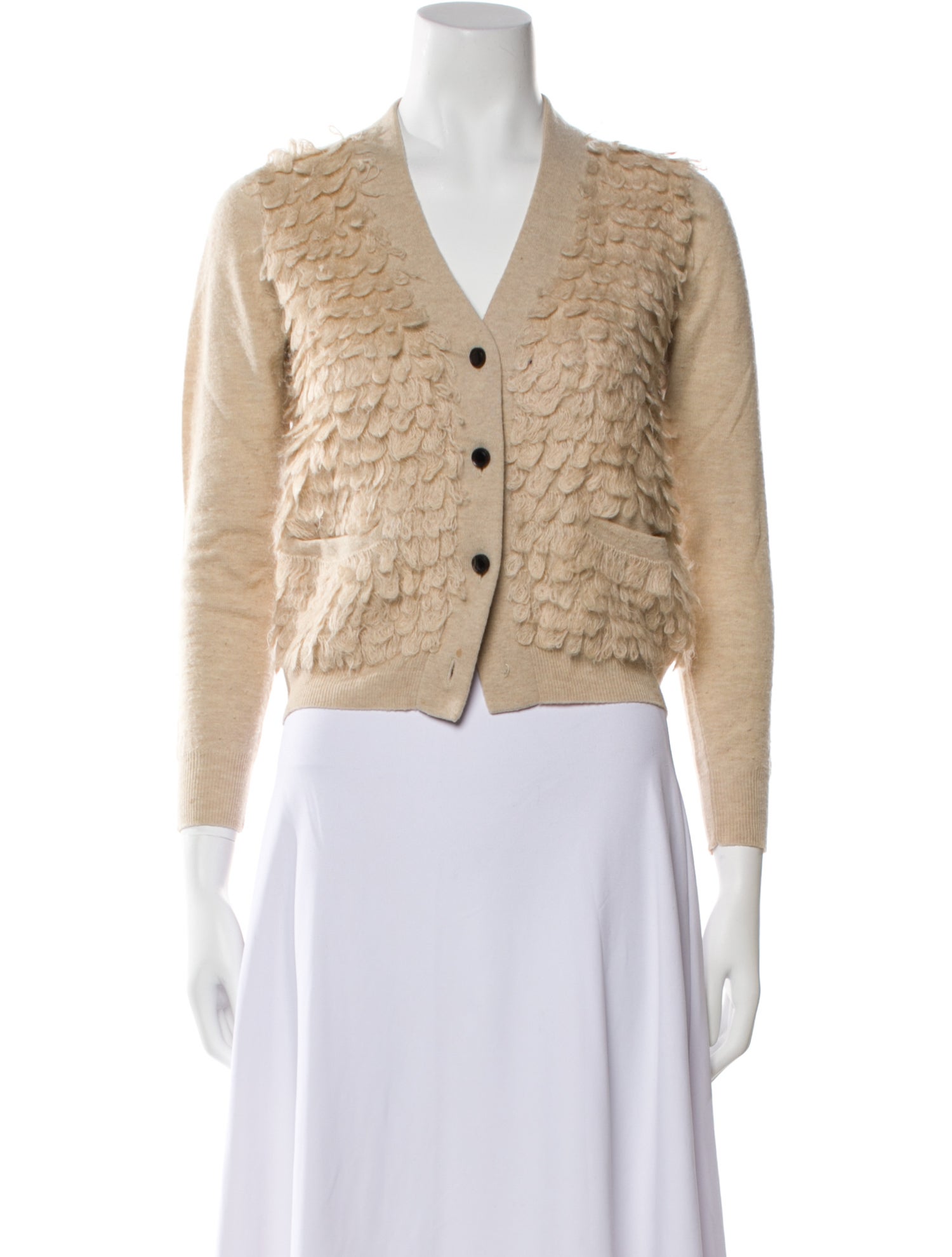 3.1 Phillip Lim Merino Wool V-Neck Sweater