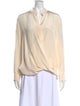 3.1 Phillip Lim Silk V-Neck Blouse
