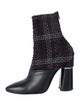 3.1 Phillip Lim Tweed Pattern Sock Boots