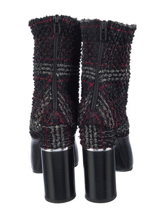 3.1 Phillip Lim Tweed Pattern Sock Boots