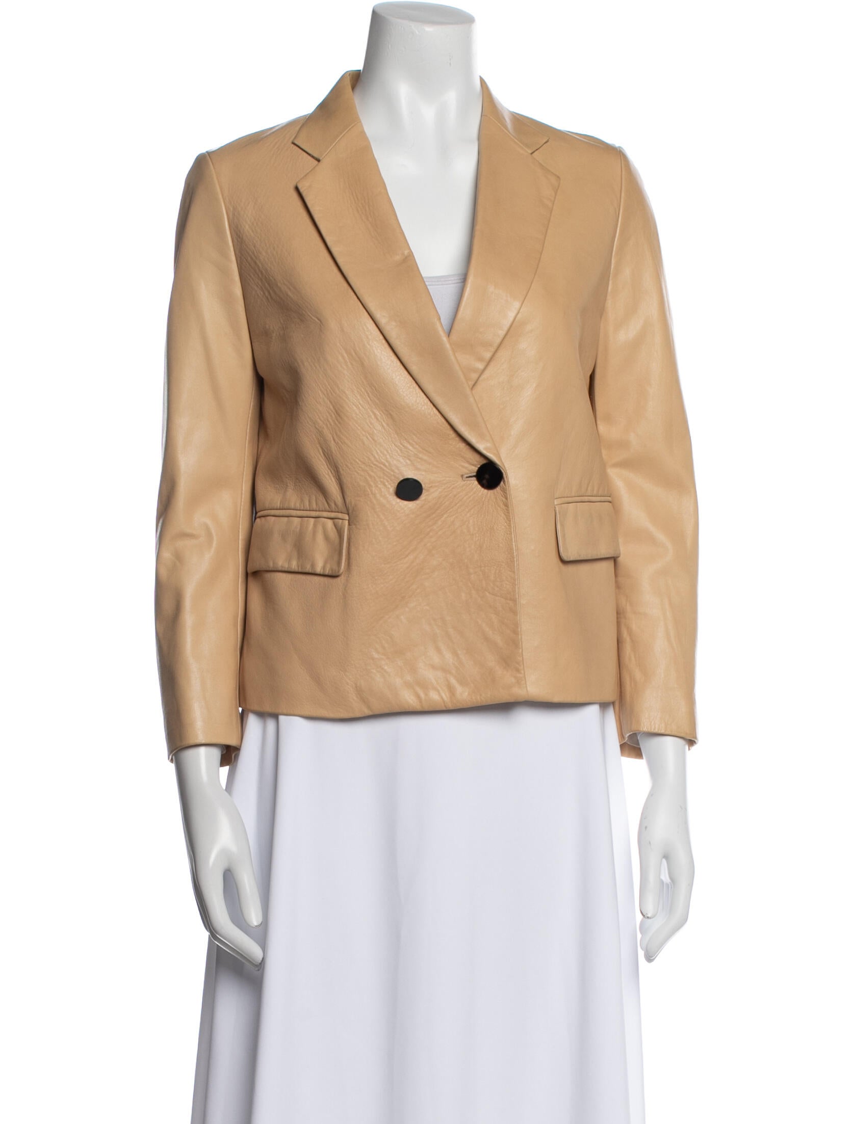 3.1 Phillip Lim Lamb Leather Blazer