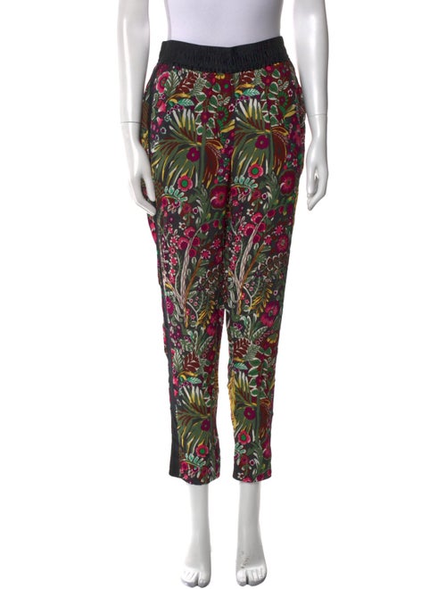3.1 Phillip Lim Floral Print Skinny Leg Pants