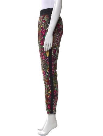 3.1 Phillip Lim Floral Print Skinny Leg Pants