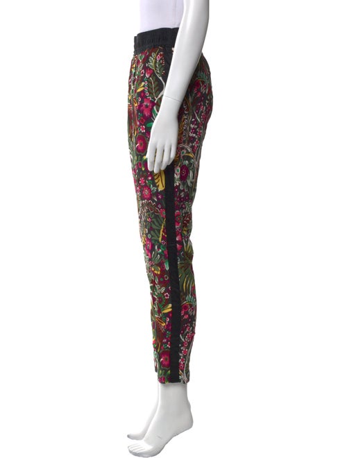 3.1 Phillip Lim Floral Print Skinny Leg Pants