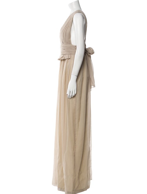 3.1 Phillip Lim V-Neck Long Dress