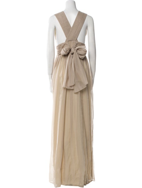 3.1 Phillip Lim V-Neck Long Dress