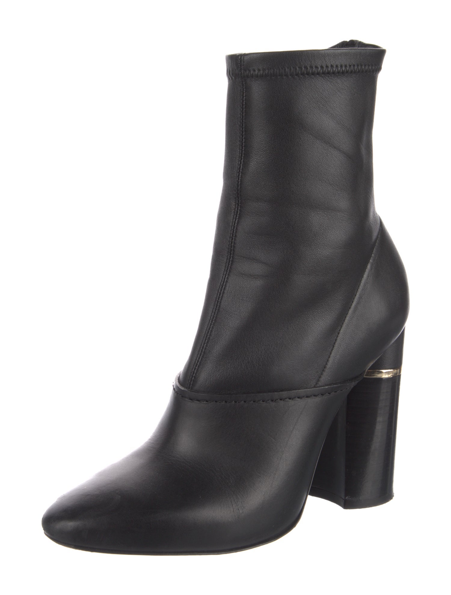 3.1 Phillip Lim Leather Sock Boots