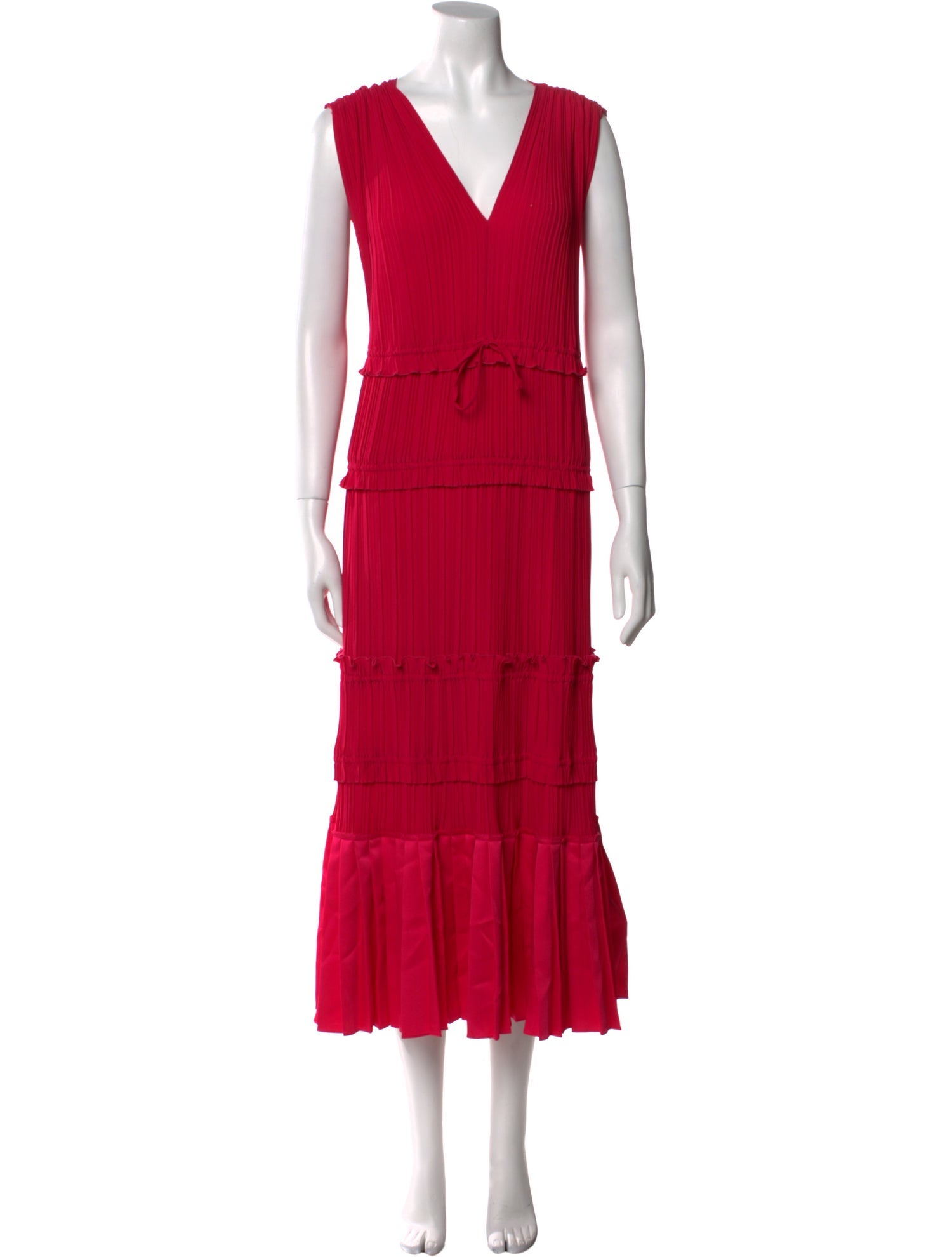 3.1 Phillip Lim V-Neck Long Dress