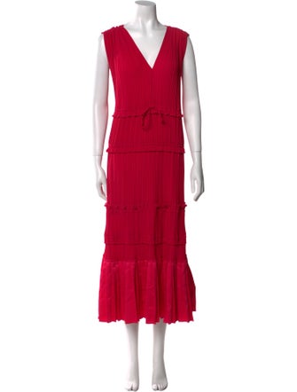 3.1 Phillip Lim V-Neck Long Dress