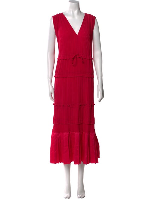 3.1 Phillip Lim V-Neck Long Dress