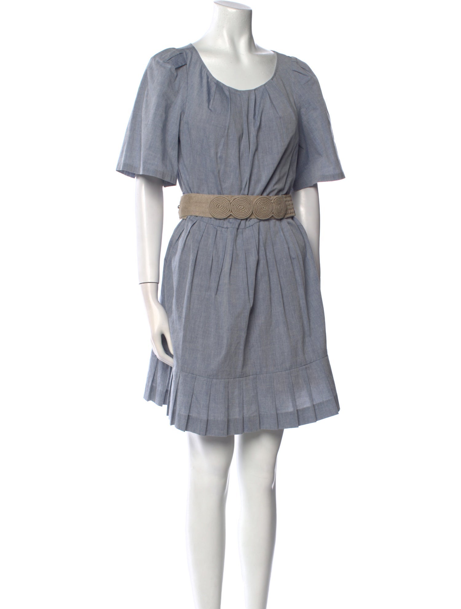 3.1 Phillip Lim Scoop Neck Mini Dress