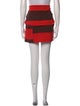 3.1 Phillip Lim Colorblock Pattern Mini Skirt
